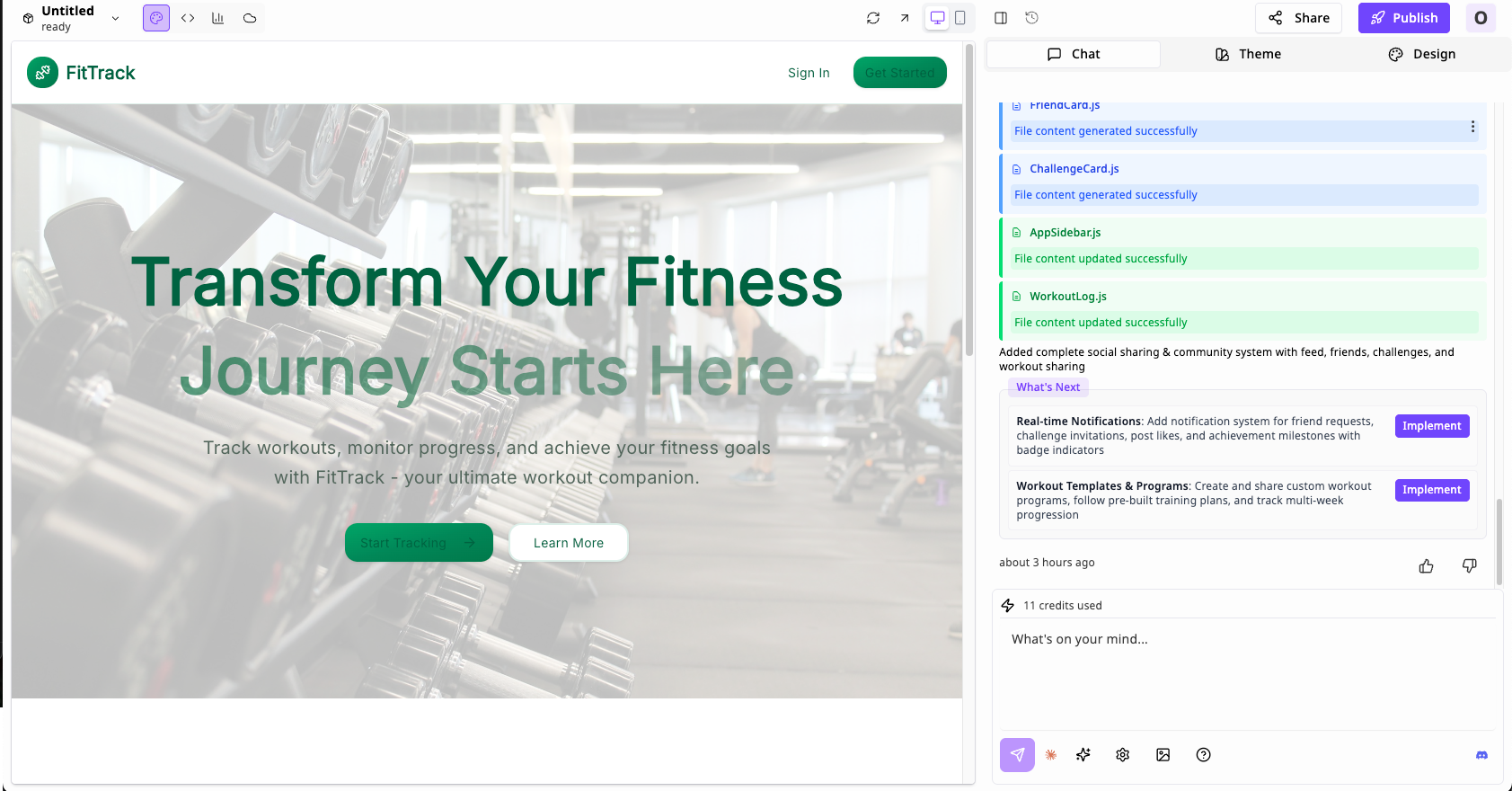 Niles app development preview